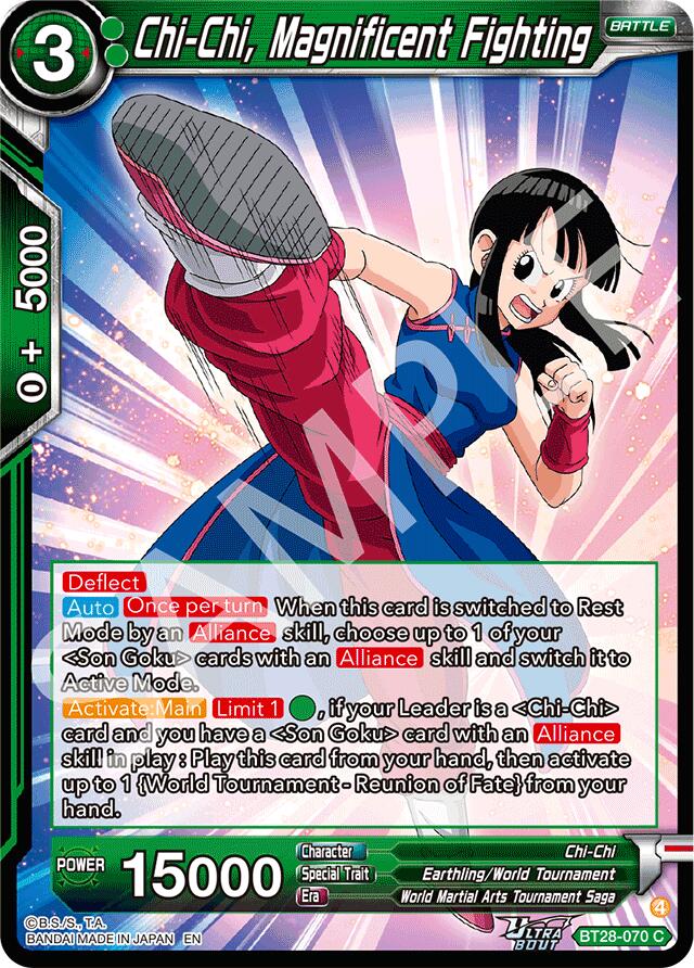 Chi-Chi, Magnificent Fighting (BT28-070) [Prismatic Clash]