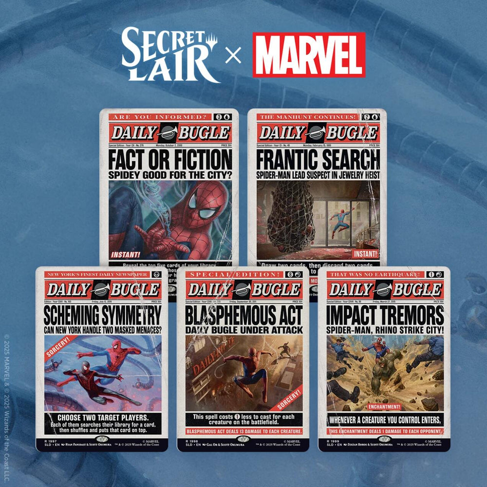 Secret Lair Drop: Secret Lair x Marvel's Spider-Man: Daily Bugle Breaking News