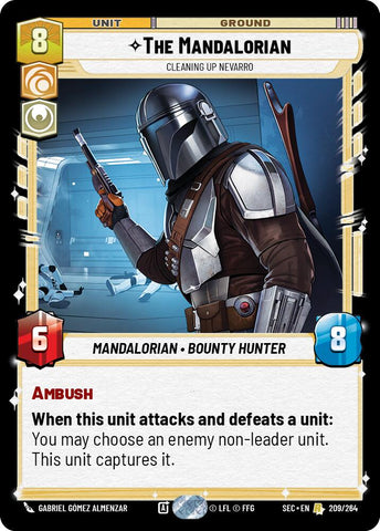 The Mandalorian - Cleaning up Nevarro (209/264) (209/264) [Secrets of Power]