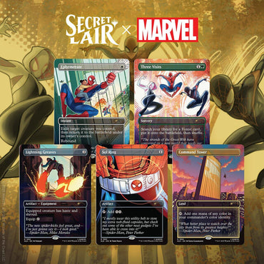 Secret Lair Drop: Secret Lair x Marvel's Spider-Man: Heroic Deeds