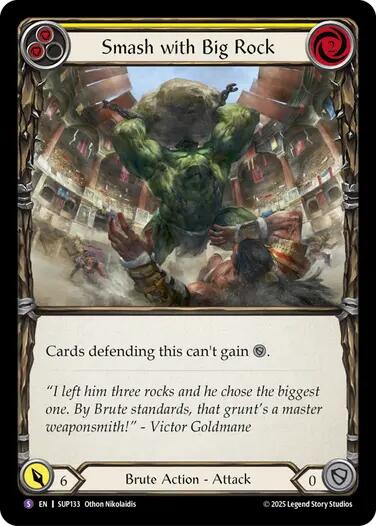 Smash with Big Rock [SUP133] (Super Slam)