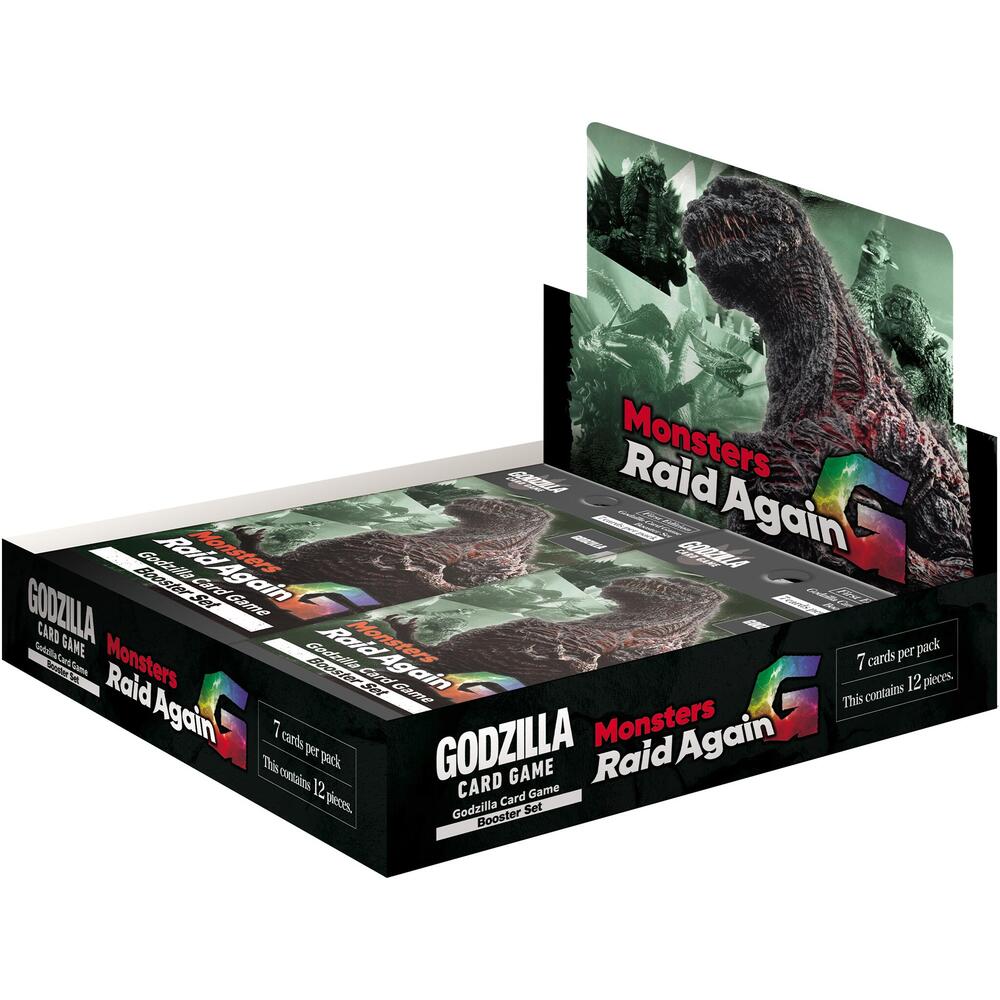 Godzilla Card Game - BP02 Monsters Raid Again Booster Box