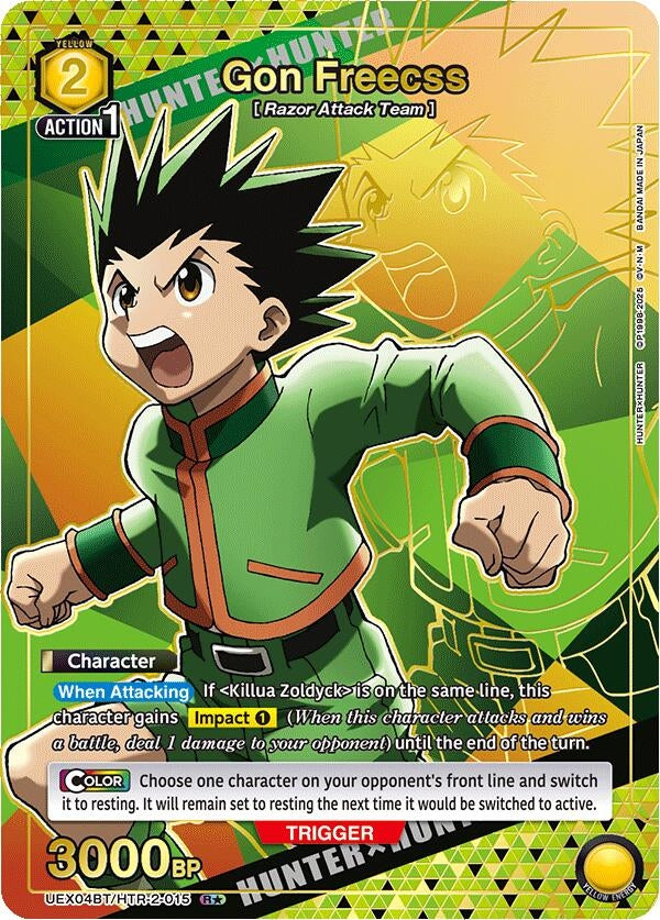 Image for Gon Freecss (015) (R*) (UEX04BT) (UEX04BT/HTR-2-015) - Union Arena