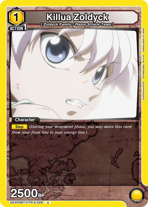 Image for Killua Zoldyck (028) (UEX04BT) (UEX04BT/HTR-2-028) - Union Arena