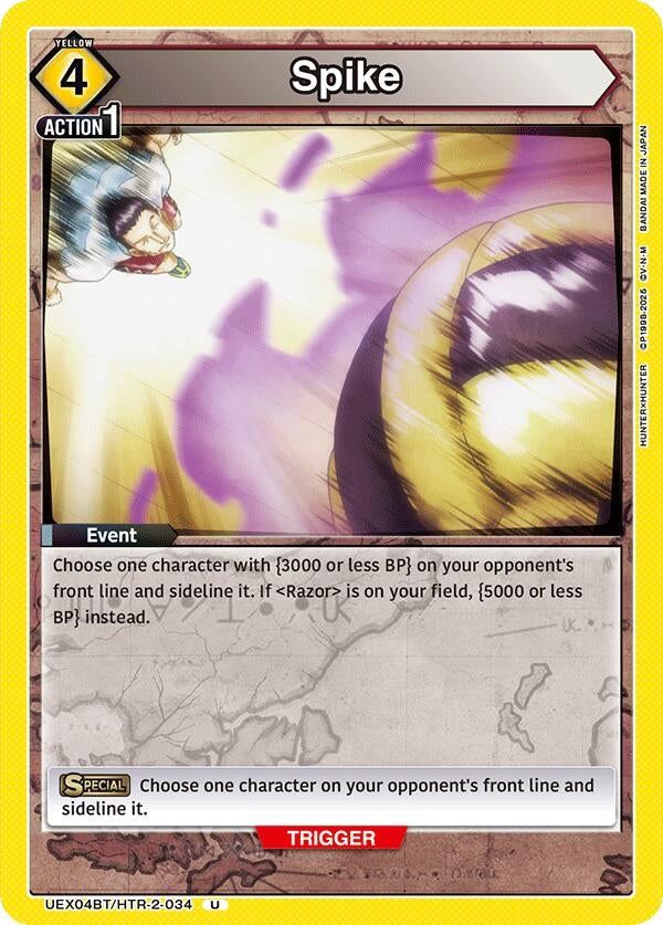 Image for Spike (UEX04BT) (UEX04BT/HTR-2-034) - Union Arena