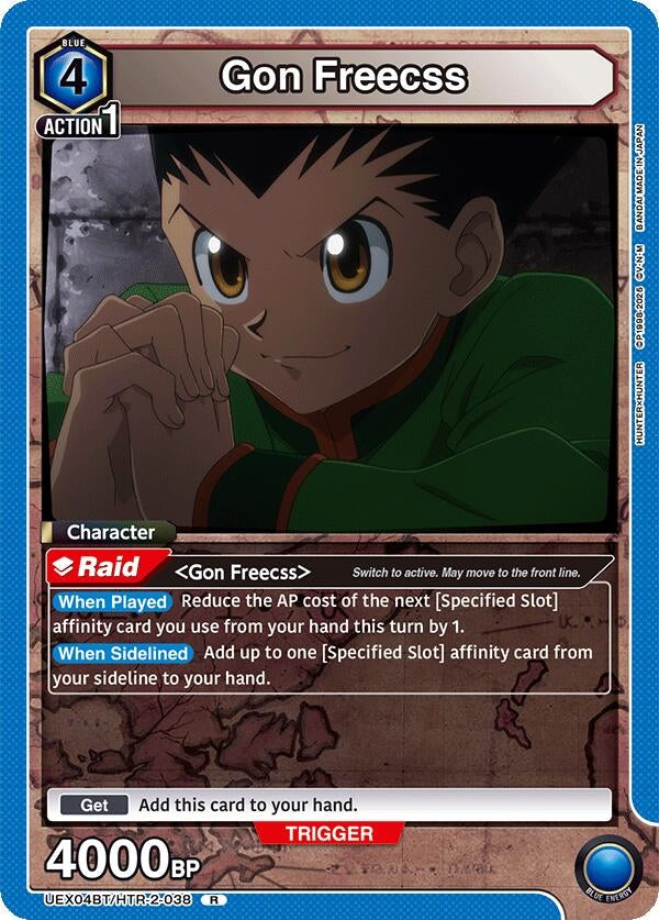 Image for Gon Freecss (038) (UEX04BT) (UEX04BT/HTR-2-038) - Union Arena