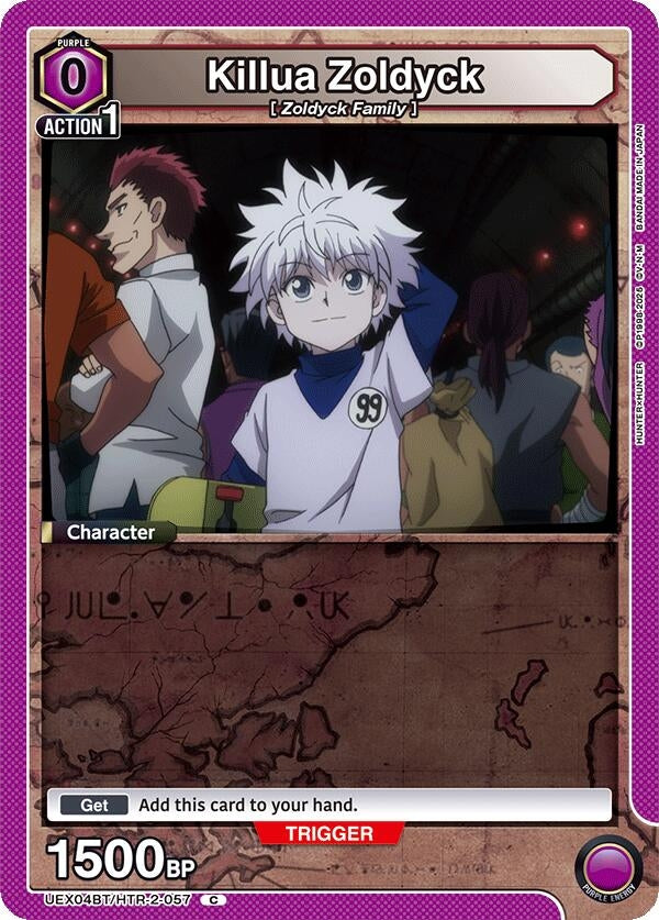 Image for Killua Zoldyck (057) (UEX04BT) (UEX04BT/HTR-2-057) - Union Arena