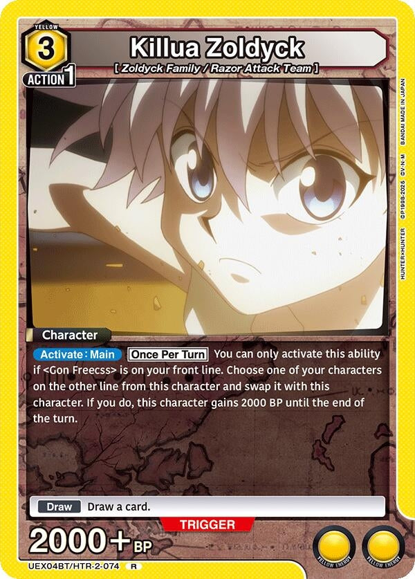 Image for Killua Zoldyck (074) (UEX04BT) (UEX04BT/HTR-2-074) - Union Arena