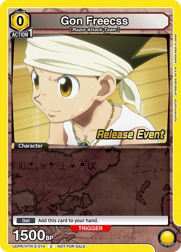 Image for Gon Freecss (014) (UEX04BT_RE) (UEPR/HTR-2-014) - Union Arena