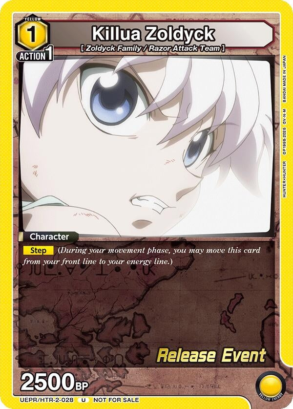 Image for Killua Zoldyck (028) (UEX04BT_RE) (UEPR/HTR-2-028) - Union Arena