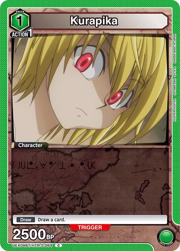 Image for Kurapika (064) (Box Topper Foil) (UEX04BT) (UEX04BT/HTR-2-064) - Union Arena