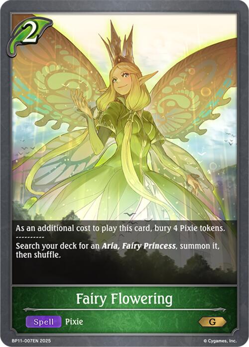 Fairy Flowering (BP11-007EN) [Bullet of Fate]
