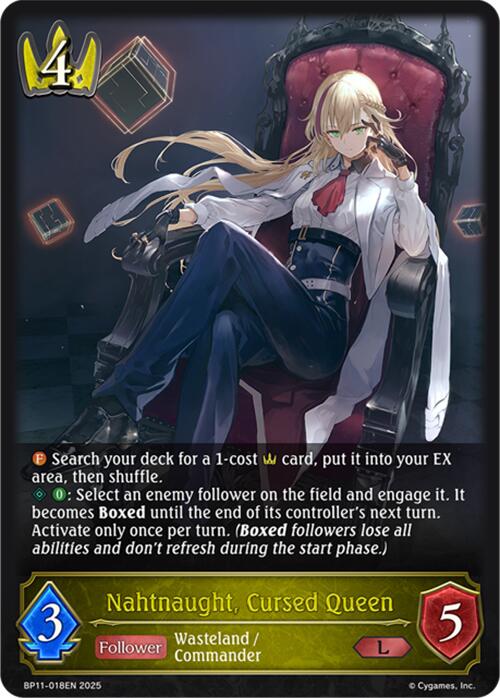 Nahtnaught, Cursed Queen (BP11-018EN) [Bullet of Fate]