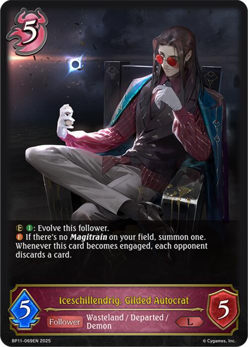 Iceschillendrig, Gilded Autocrat (BP11-069EN) [Bullet of Fate]