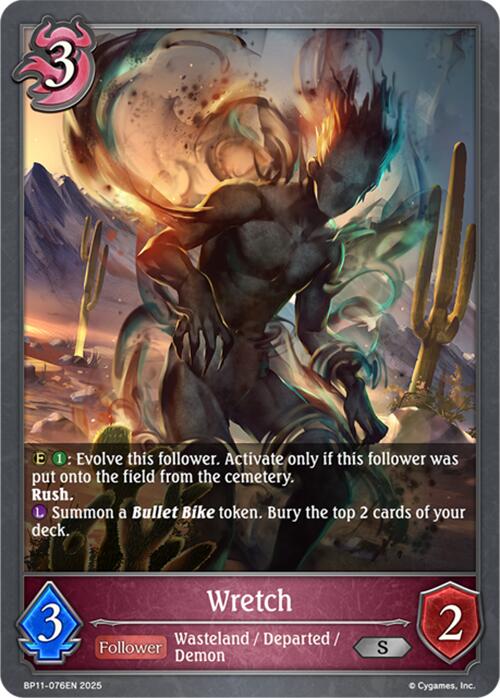 Wretch (BP11-076EN) [Bullet of Fate]