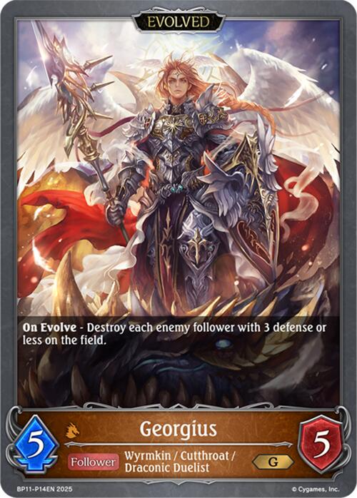 Georgius (Evolved) - P14 (Foil) (BP11-P14EN) [Bullet of Fate]