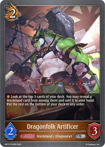 Dragonfolk Artificer - P15 (Foil) (BP11-P15EN) [Bullet of Fate]