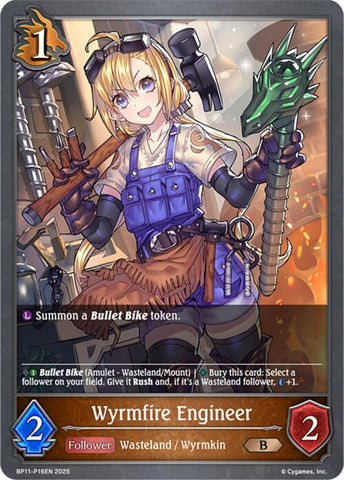 Wyrmfire Engineer - P16 (Foil) (BP11-P16EN) [Bullet of Fate]