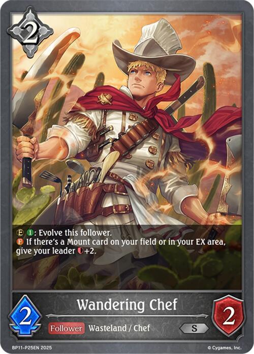 Wandering Chef - P25 (Foil) (BP11-P25EN) [Bullet of Fate]