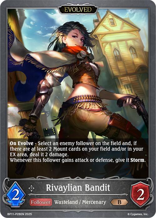 Rivaylian Bandit (Evolved) - P28 (Foil) (BP11-P28EN) [Bullet of Fate]