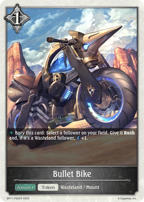 Bullet Bike - P32 (Foil) (BP11-P32EN) [Bullet of Fate]