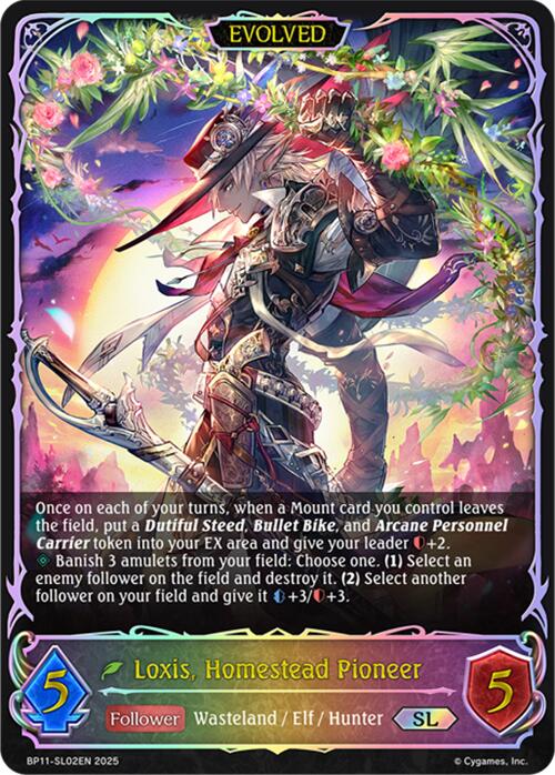 Loxis, Homestead Pioneer (Evolved) (BP11-SL02EN) [Bullet of Fate]