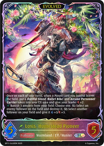 Loxis, Homestead Pioneer (Evolved) (BP11-SL02EN) [Bullet of Fate]