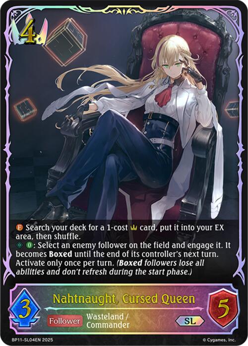 Nahtnaught, Cursed Queen (BP11-SL04EN) [Bullet of Fate]