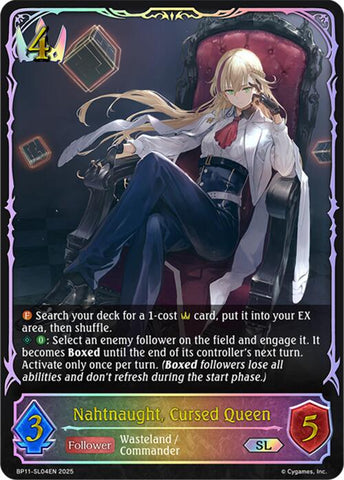 Nahtnaught, Cursed Queen (BP11-SL04EN) [Bullet of Fate]