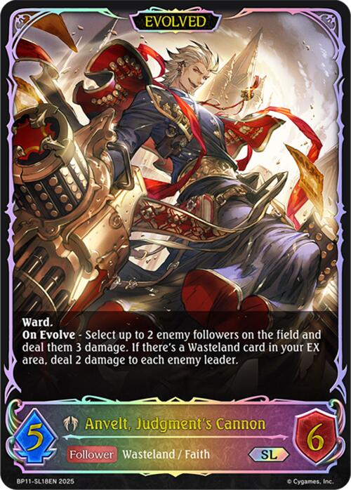 Anvelt, Judgment's Cannon (Evolved) (BP11-SL18EN) [Bullet of Fate]