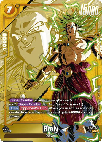 Broly (FB08-088) (Alternate Art) [Saiyan's Pride]