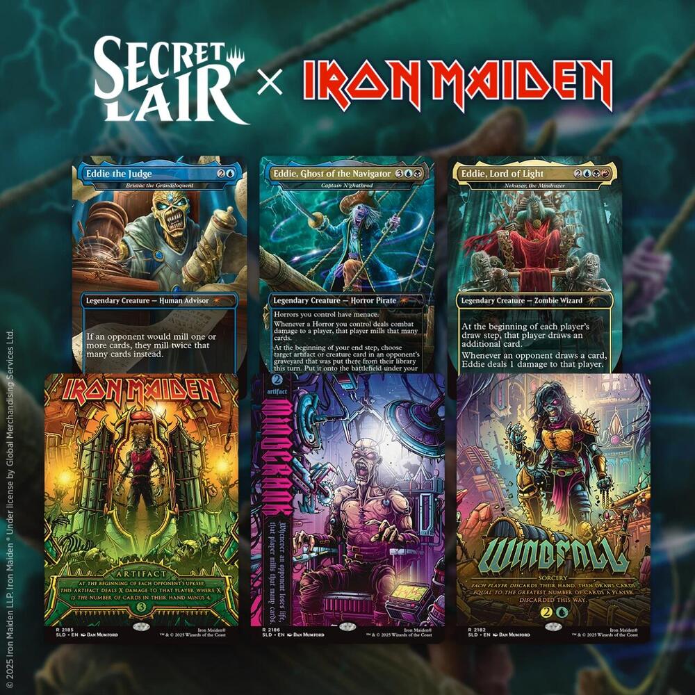 Iron Maiden Eddie Unchained - Secret Lair