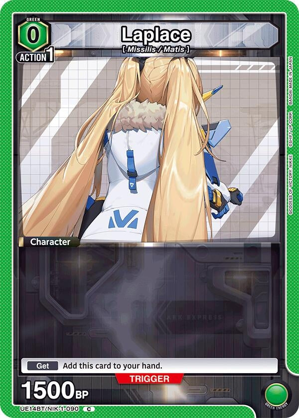 Image for Laplace (090) (Box Topper Foil) (UE14BT) (UE14BT/NIK-1-090) - Union Arena