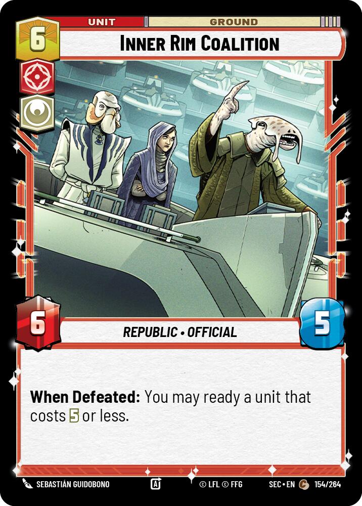 Inner Rim Coalition (154/264) (154/264) [Secrets of Power]