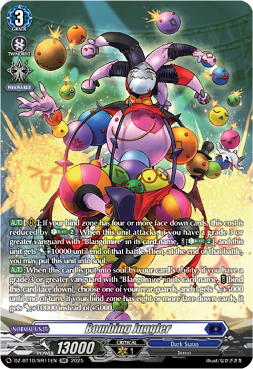 Bombing Juggler (SR) (DZ-BT10/SR11EN) [Dragonsoul Resonance]