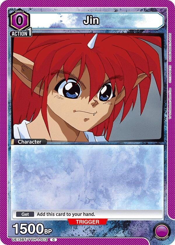 Image for Jin (013) (UE13BT) (UE13BT/YYH-1-013) - Union Arena