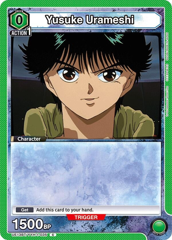 Image for Yusuke Urameshi (035) (UE13BT) (UE13BT/YYH-1-035) - Union Arena