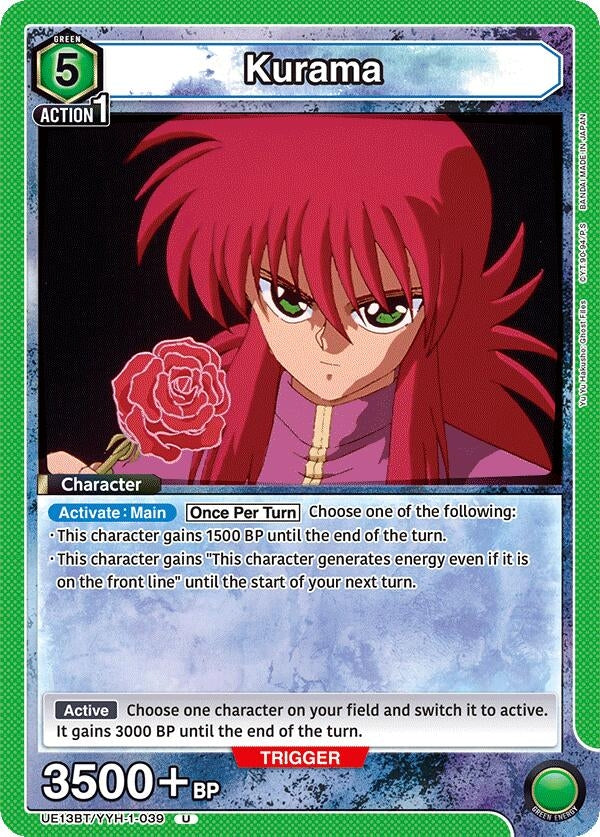 Image for Kurama (039) (UE13BT) (UE13BT/YYH-1-039) - Union Arena