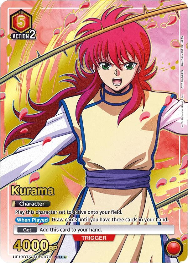 Image for Kurama (073) (SR**) (UE13BT) (UE13BT/YYH-1-073) - Union Arena