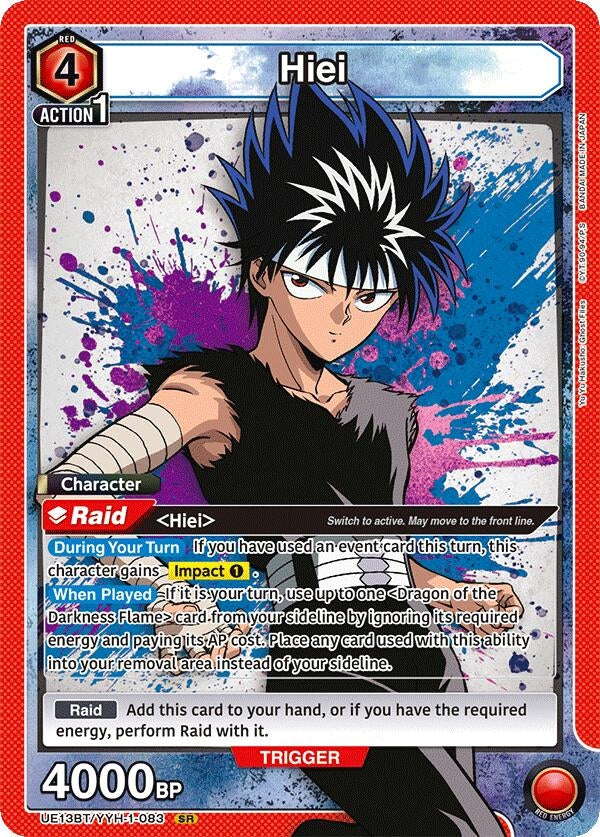 Image for Hiei (083) (UE13BT) (UE13BT/YYH-1-083) - Union Arena