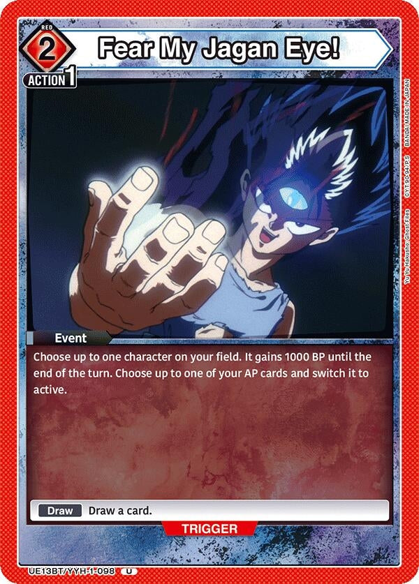 Image for Fear My Jagan Eye! (UE13BT) (UE13BT/YYH-1-098) - Union Arena