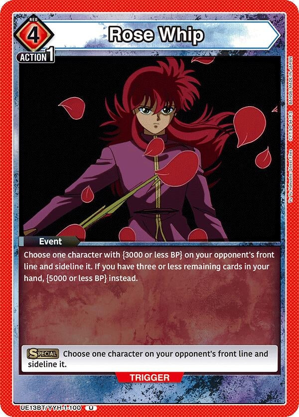 Image for Rose Whip (UE13BT) (UE13BT/YYH-1-100) - Union Arena