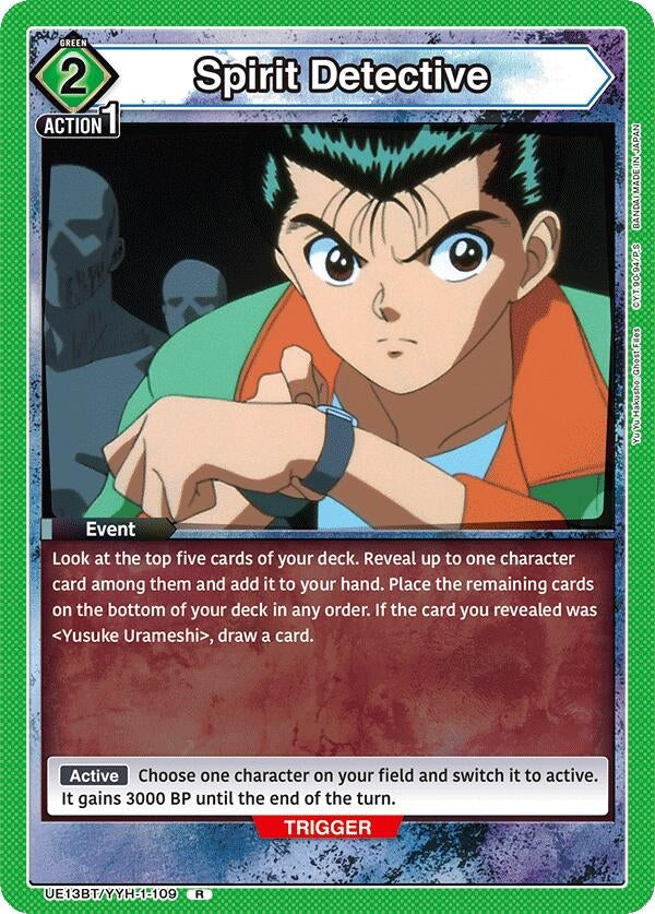 Image for Spirit Detective (UE13BT) (UE13BT/YYH-1-109) - Union Arena