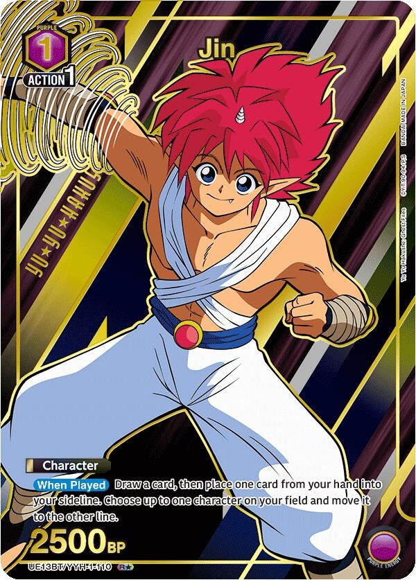 Image for Jin (110) (R*) (UE13BT) (UE13BT/YYH-1-110) - Union Arena