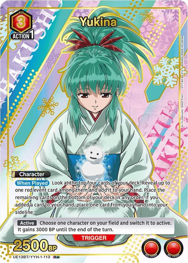 Image for Yukina (113) (R*) (UE13BT) (UE13BT/YYH-1-113) - Union Arena
