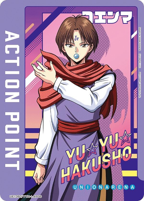 Image for Action Point Card (AP06) (UE13BT) (UE13BT/YYH-1-AP06) - Union Arena