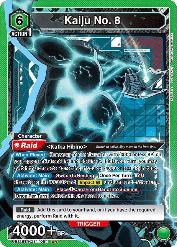 Image for Kaiju No. 8 (054) (UE12BT) (UE12BT/KJ8-1-054) - Union Arena