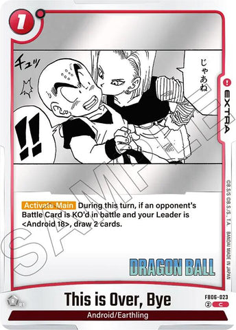 This is Over, Bye [Manga Booster 02]