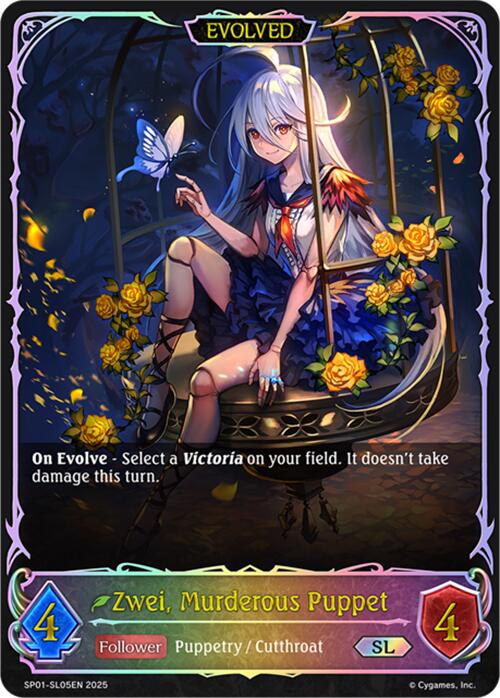 Zwei, Murderous Puppet (Evolved) (SL) (SP01-SL05EN) [Seaside Memories]