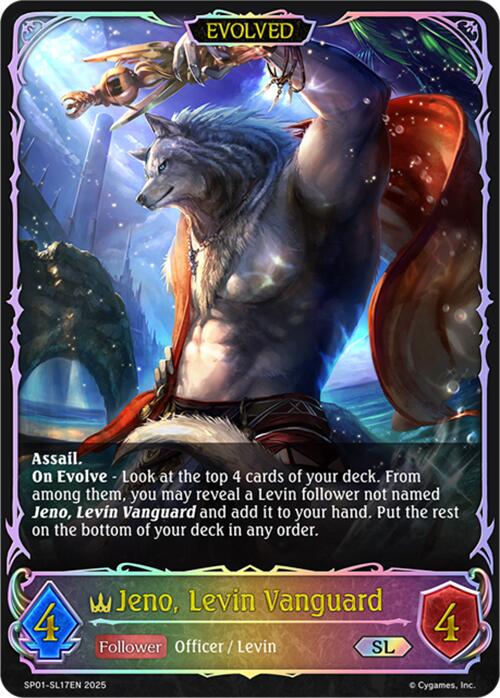 Jeno, Levin Vanguard (Evolved) (SL) (SP01-SL17EN) [Seaside Memories]